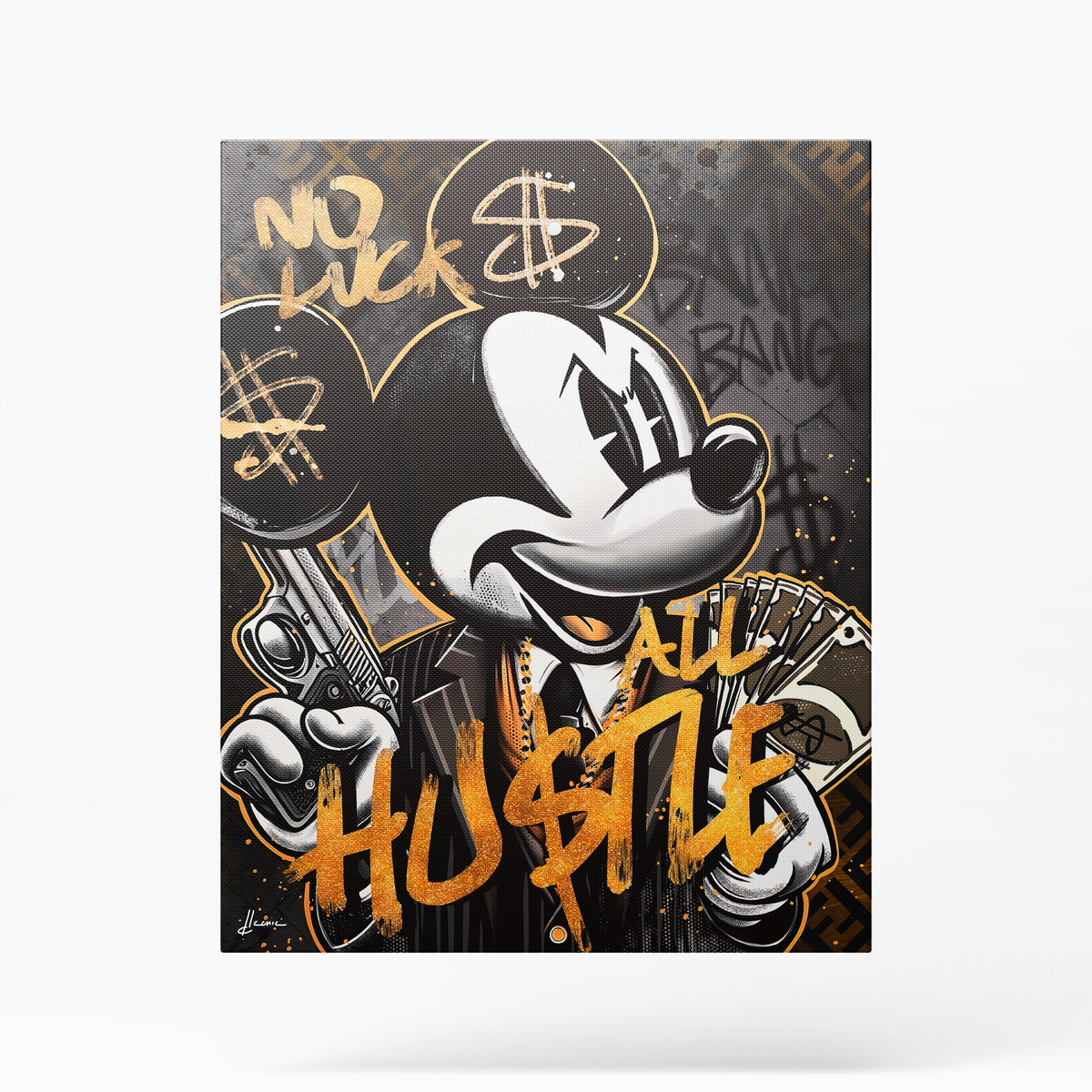 All Hustle, No Luck - Sans cadre