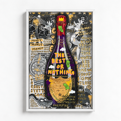 The Best or Nothing - Cadre Blanc