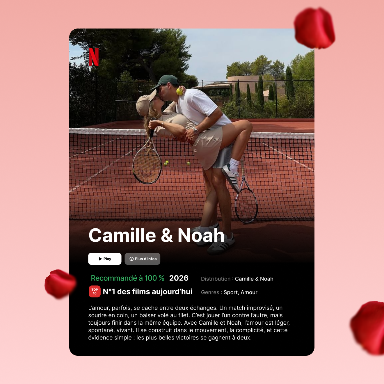 Cadre personnalisée film Netflix