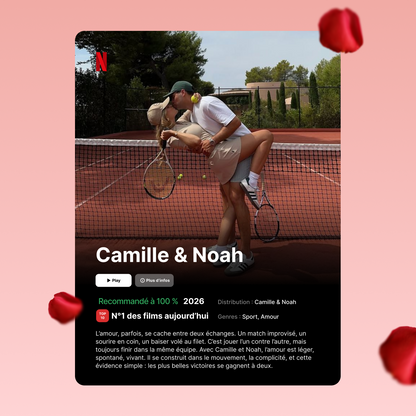 Cadre personnalisée film Netflix