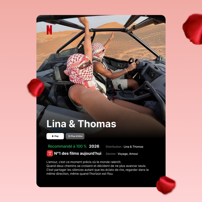 Cadre personnalisée film Netflix