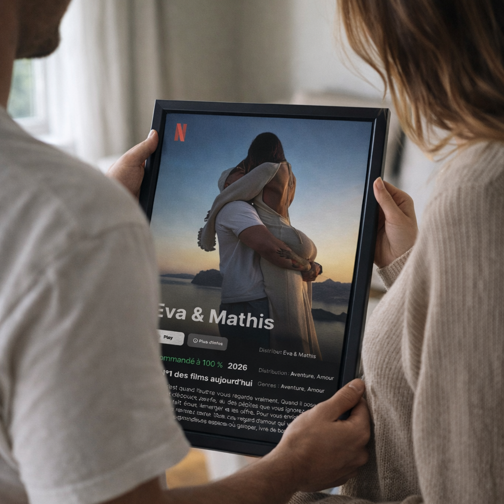 Cadre personnalisée film Netflix