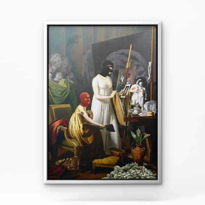 L'Atelier du Braqueur - Cadre Blanc