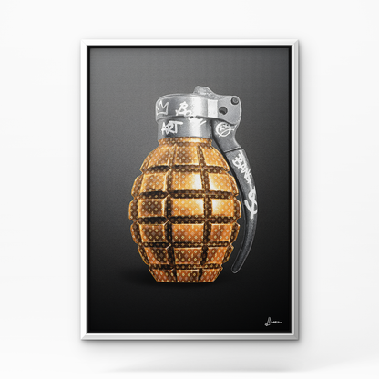 Luxury Grenade - Cadre Blanc