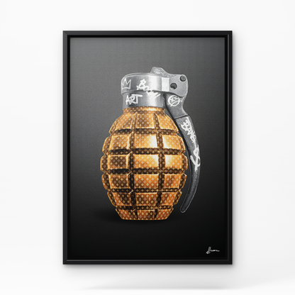 Luxury Grenade - Cadre noir