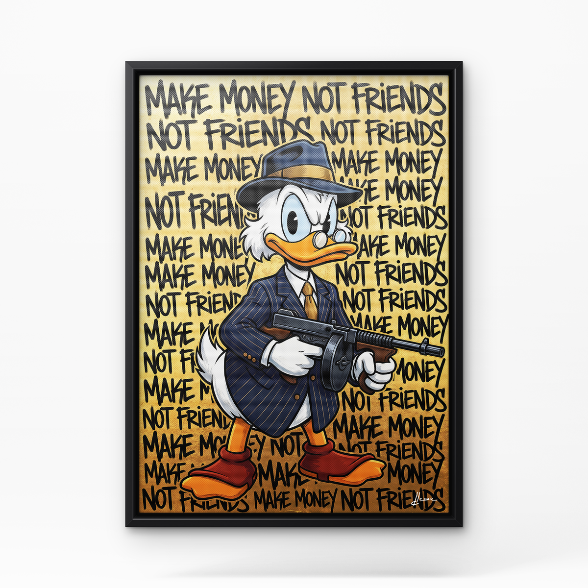 Make Money, Not Friends - Cadre noir