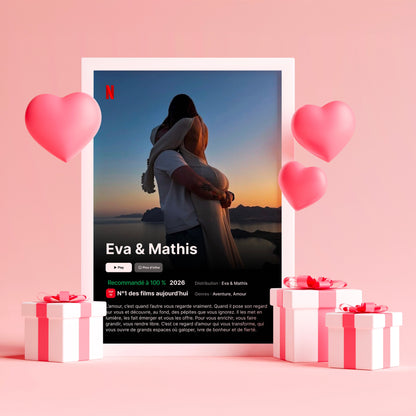 Cadre personnalisée film Netflix