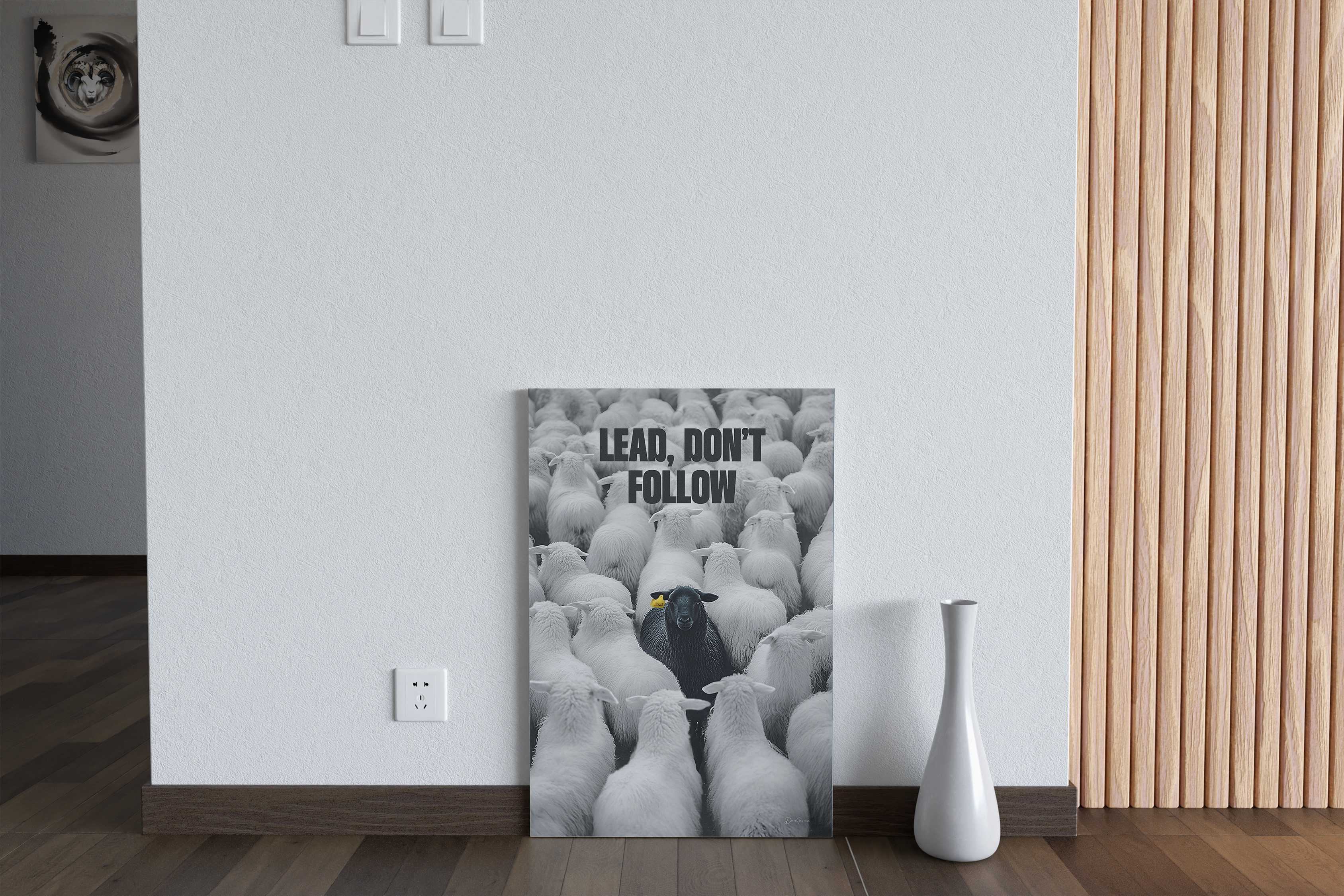 Lead, don't follow