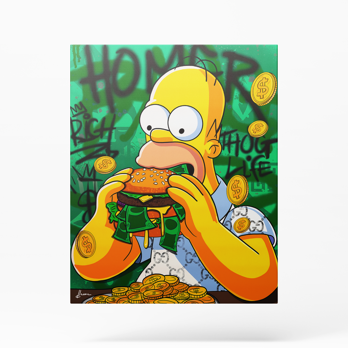 Money Burger - Sans cadre