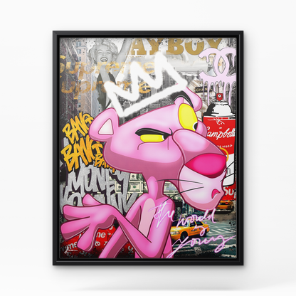 Pink Royalty - Cadre noir