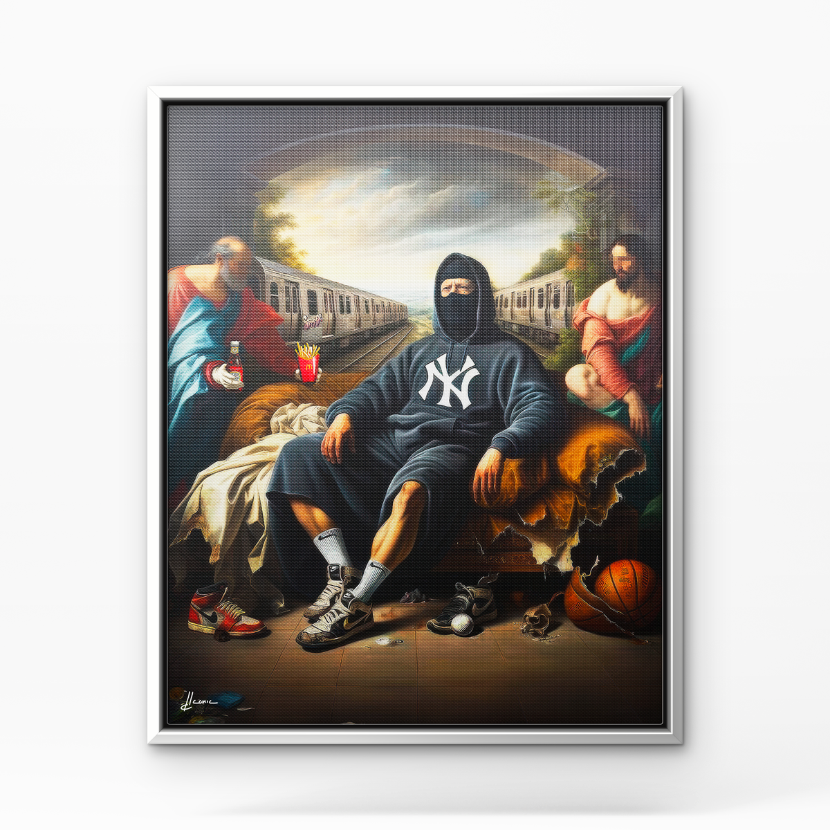 Renaissance Streetwear - Cadre Blanc