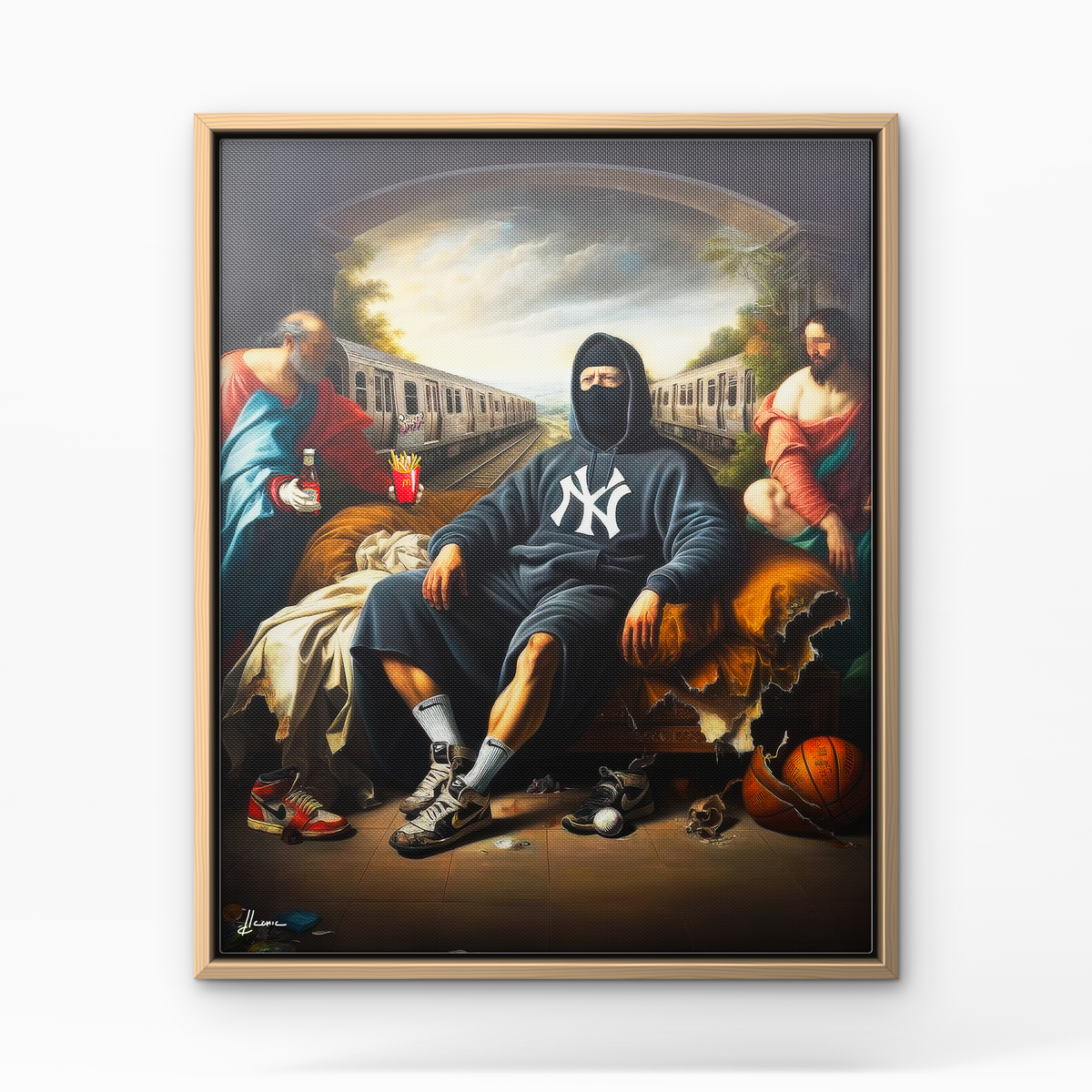 Renaissance Streetwear - Cadre bois