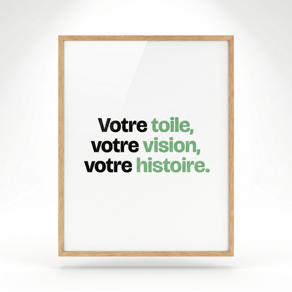 Tableau sur mesure - Affiche
