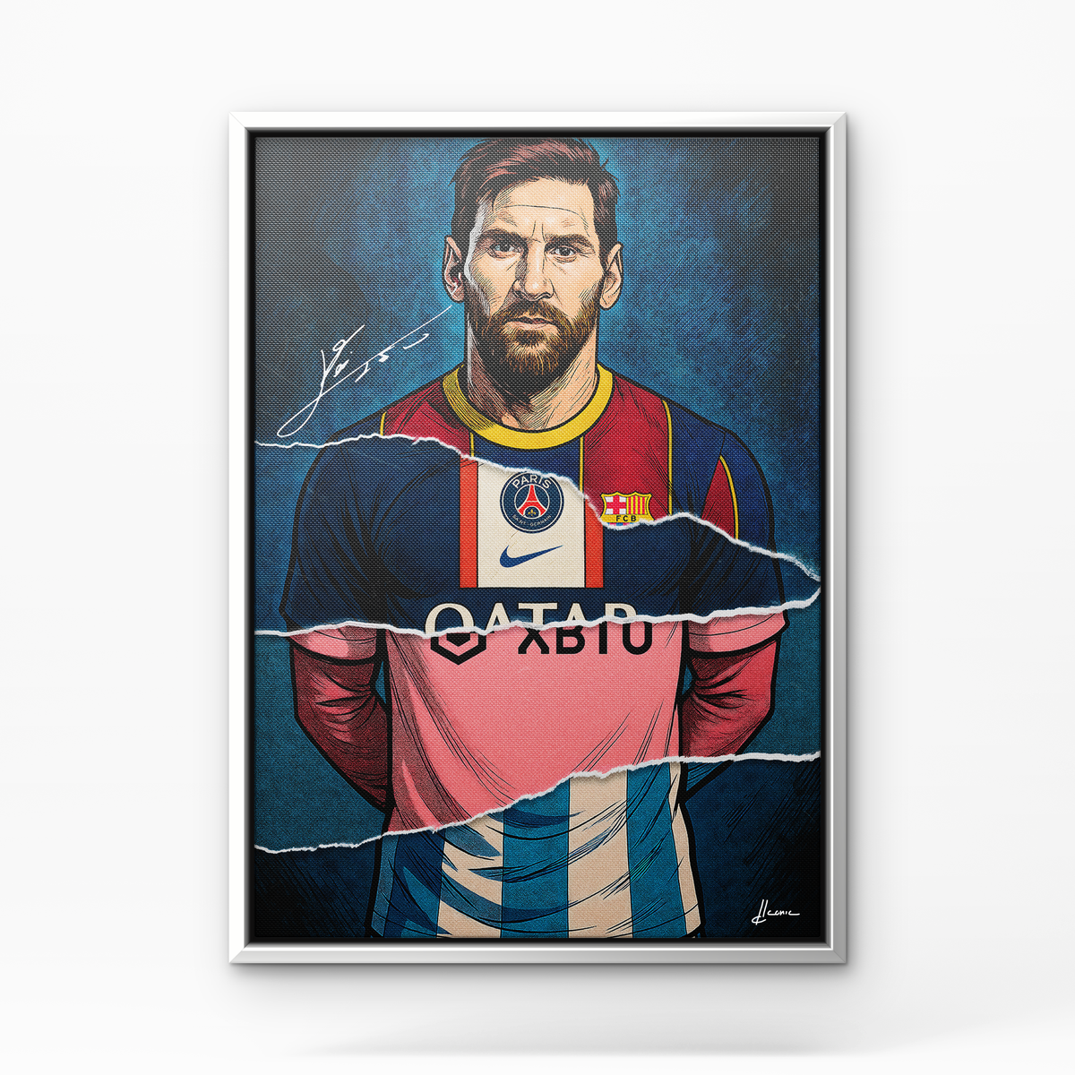 The GOAT 10 - Cadre Blanc