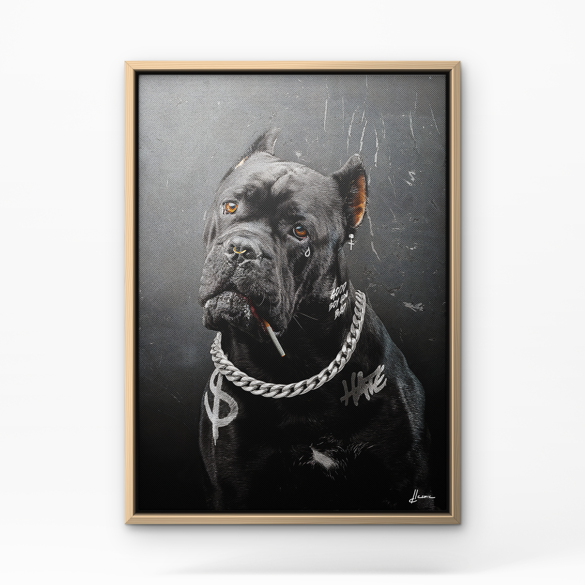 Top Dog - Cadre bois