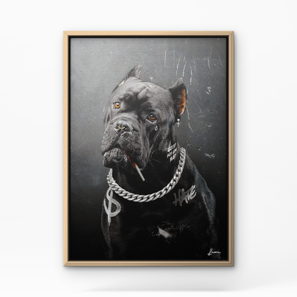 Top Dog - Cadre bois