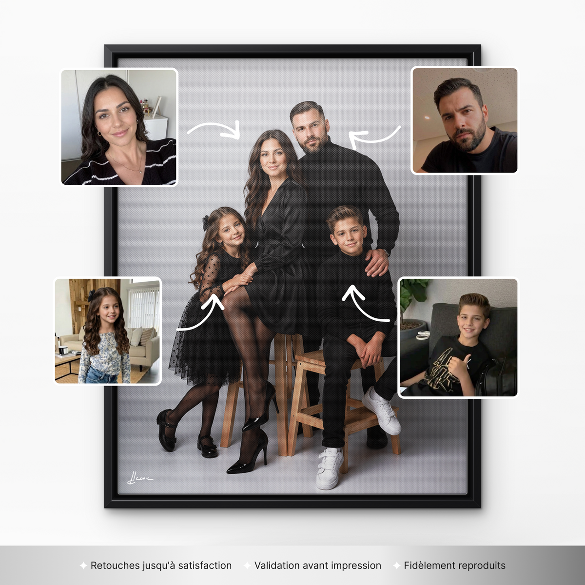 Guide tailles toile